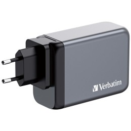 icecat_Verbatim GNC-240 GaN Charger 240W with 1 x USB-C 140W  1 x USB-C 100W   1 x USB-C 65W   1 x USB-A QC 3.0 (EU UK U