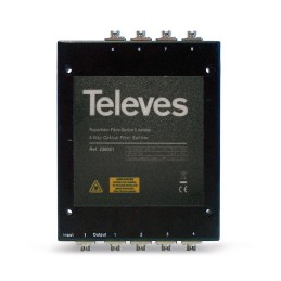 icecat_Televes OVT8N cable divisor y combinador Divisor de señal para cable coaxial Negro