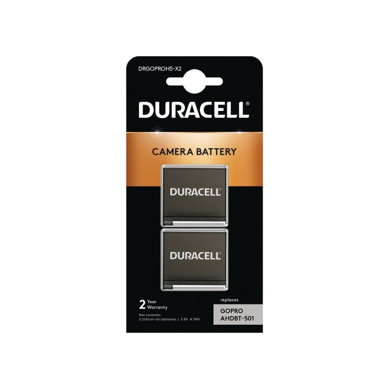 icecat_Duracell DRGOPROH5-X2 batterie de caméra caméscope 1250 mAh