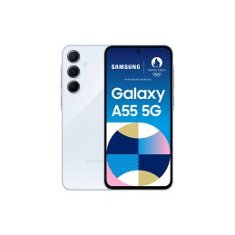 icecat_Samsung Galaxy A55 5G 16.8 cm (6.6") Hybrid Dual SIM Android 14 USB Type-C 8 GB 128 GB 5000 mAh Blue