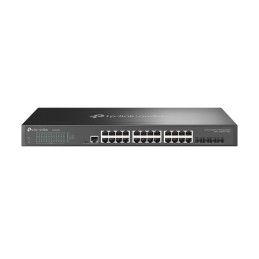 icecat_TP-Link Omada SG3428X síťový přepínač Řízený L2+ L3 Gigabit Ethernet (10 100 1000) 1U Černá