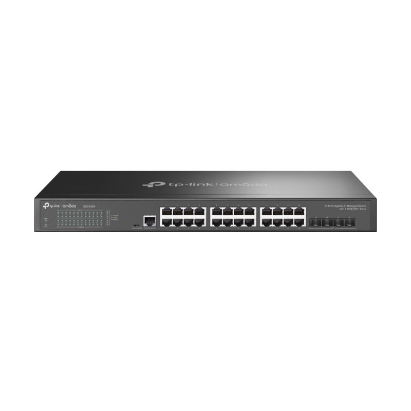 icecat_TP-Link Omada SG3428X commutateur réseau Géré L2+ L3 Gigabit Ethernet (10 100 1000) 1U Noir