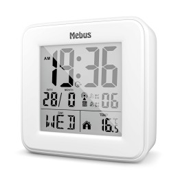 icecat_Mebus 25594 alarm clock Digital alarm clock White