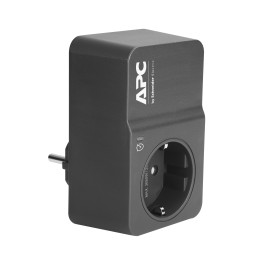 icecat_APC PM1WB-GR Spannungsschutz Schwarz 1 AC-Ausgänge 230 V