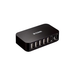 icecat_D-Link DUB-H7 USB 2.0 Type-B 480 Mbit s Black
