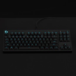 icecat_B-Ware   Logitech G PRO Mechanical Gaming Keyboard Black [US-Layout] QWERTY 4243835, 920-009392