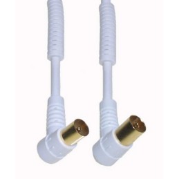 icecat_e+p HFW 201 G coaxial cable 1.5 m Coax White