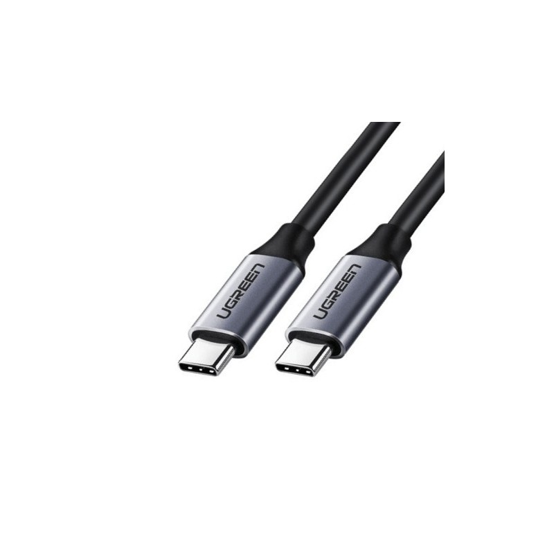 icecat_Ugreen 50751 cable USB 1,5 m Thunderbolt 3 USB C Negro, Plata