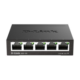 icecat_D-Link DGS-105 No administrado L2 Gigabit Ethernet (10 100 1000) Negro