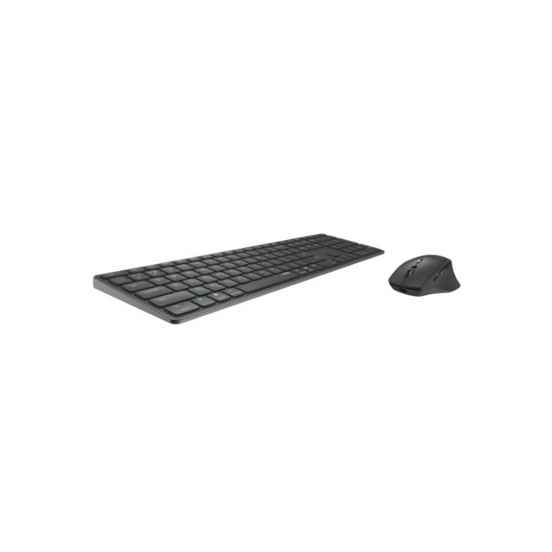 icecat_Hama 9800M clavier Souris incluse Bureau QWERTY Allemand Gris