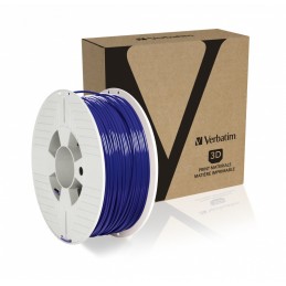 icecat_Verbatim 55332 material de impresión 3d Ácido poliláctico (PLA) Azul 1 kg