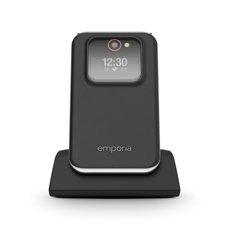 icecat_Emporia V228 7,11 cm (2.8") Schwarz Einsteigertelefon