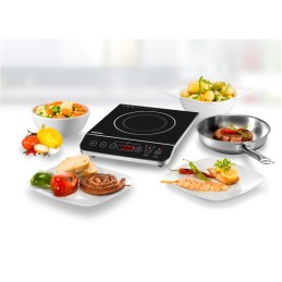 icecat_Unold 230.066 hob Black, Stainless steel Countertop Zone induction hob 1 zone(s)