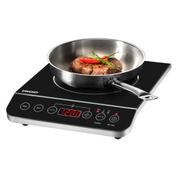 icecat_Unold 230.066 hob Black, Stainless steel Countertop Zone induction hob 1 zone(s)