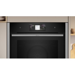icecat_Neff N 90 B64FT33N0 oven 71 L A+ Black, Stainless steel