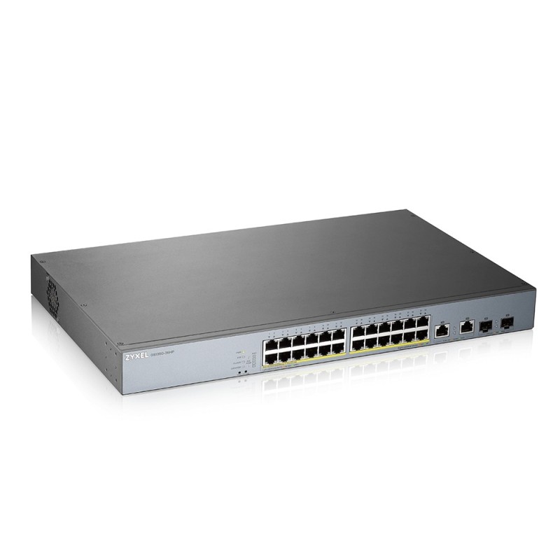 icecat_Zyxel GS1350-26HP-EU0101F Netzwerk-Switch Managed L2 Gigabit Ethernet (10 100 1000) Power over Ethernet (PoE) Gra