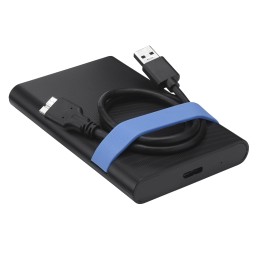 icecat_Verbatim Store'N'Go Enclosure Kit Boîtier disque dur SSD Noir, Bleu 2.5"