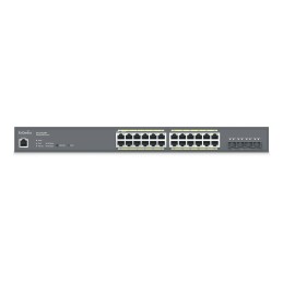 icecat_EnGenius ECS1528P Netzwerk-Switch Managed L2+ Gigabit Ethernet (10 100 1000) Power over Ethernet (PoE) Grau