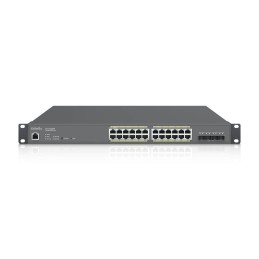 icecat_EnGenius ECS1528FP Netzwerk-Switch Managed L2 Gigabit Ethernet (10 100 1000) Power over Ethernet (PoE) 1U Schwarz