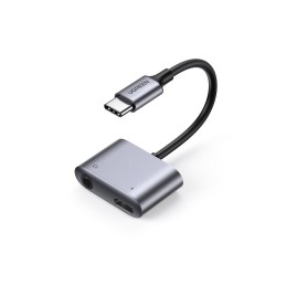 icecat_Ugreen 60164 base para portátil y replicador de puertos Alámbrico USB 3.2 Gen 1 (3.1 Gen 1) Type-C Gris