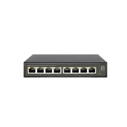 icecat_LevelOne GES-2108 commutateur réseau Géré L2 Gigabit Ethernet (10 100 1000) Noir
