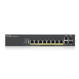 icecat_Zyxel GS2220-10HP-EU0101F switch Gestionado L2 Gigabit Ethernet (10 100 1000) Energía sobre Ethernet (PoE) Negro