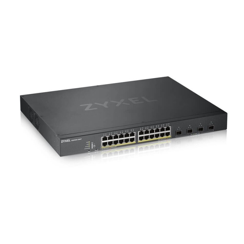 icecat_Zyxel XGS1930-28HP Řízený L3 Gigabit Ethernet (10 100 1000) Podpora napájení po Ethernetu (PoE) Černá