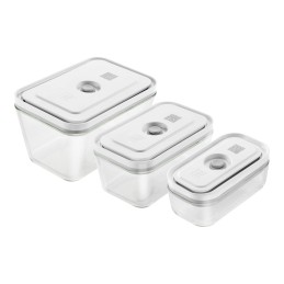 icecat_ZWILLING FRESH & SAVE Rechteckig Box Grau, Transparent 3 Stück(e)