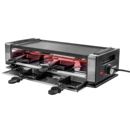 icecat_Unold 48730 griglia per raclette 8 persona(e) 1200 W Nero, Acciaio inox