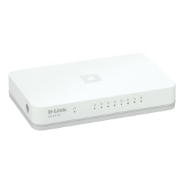 icecat_D-Link GO-SW-8G E network switch Unmanaged Gigabit Ethernet (10 100 1000) White