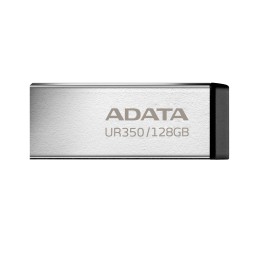 icecat_ADATA UR350 lecteur USB flash 128 Go USB Type-A 3.2 Gen 1 (3.1 Gen 1) Noir, Argent