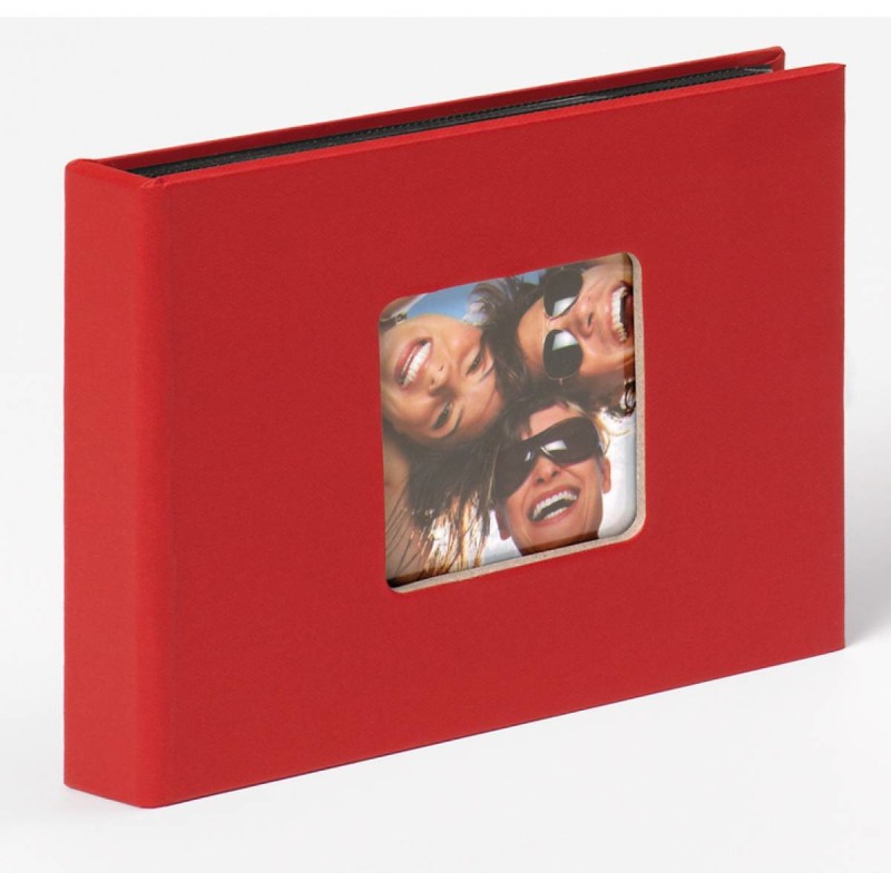 icecat_Walther Design MA-353-R album photo et protège-page Rouge 10 feuilles 10x15 Reliure parfaite