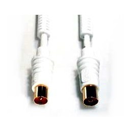 icecat_e+p AB 201 cable coaxial A class 1,5 m DIN 45 325 Blanco