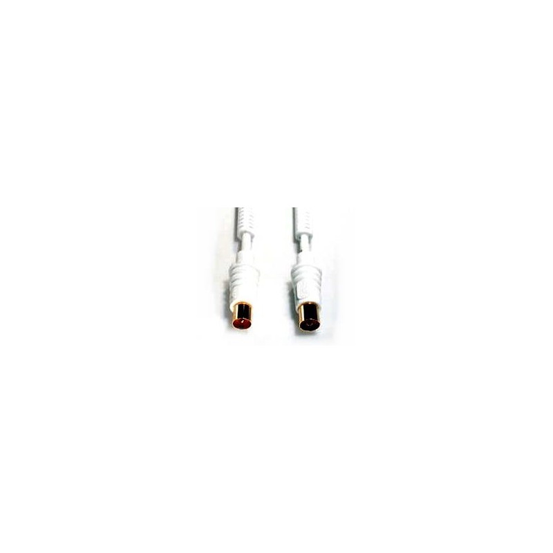 icecat_e+p AB 201 cable coaxial A class 1,5 m DIN 45 325 Blanco