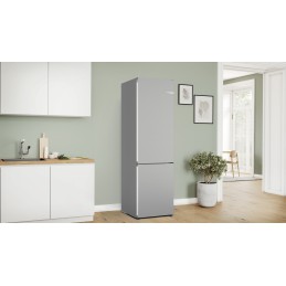 icecat_Bosch Serie 4 KGN392LAF frigorifero con congelatore Libera installazione 363 L A Acciaio inox