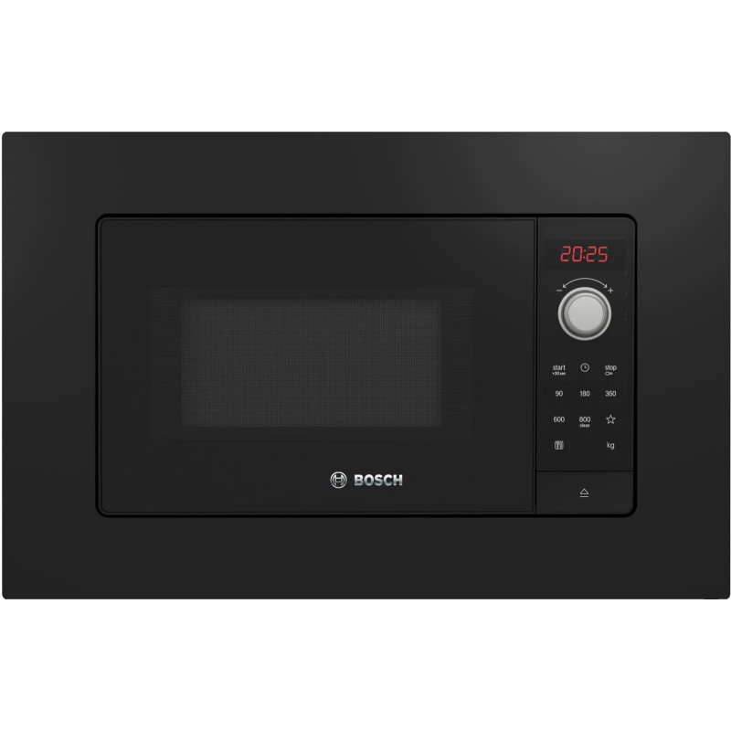 icecat_Bosch Serie 2 BFL623MB3 forno a microonde Da incasso Solo microonde 20 L 800 W Nero