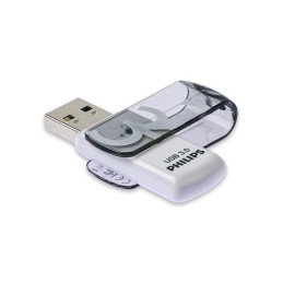 icecat_Philips Vivid unità flash USB 64 GB USB tipo A 3.2 Gen 1 (3.1 Gen 1) Grigio, Bianco