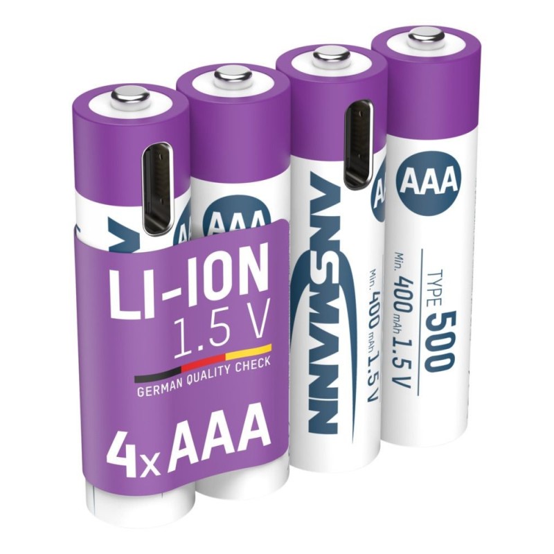 icecat_Ansmann 1311-0028 Haushaltsbatterie Wiederaufladbarer Akku AAA Lithium-Ion (Li-Ion)