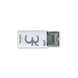 icecat_Philips Click USB flash drive 32 GB USB Type-C 3.2 Gen 1 (3.1 Gen 1) Transparent, White