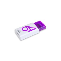 icecat_Philips Click lecteur USB flash 64 Go USB Type-C 3.2 Gen 1 (3.1 Gen 1) Violet, Blanc