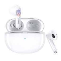 icecat_Ugreen HiTune H5 Kopfhörer True Wireless Stereo (TWS) im Ohr Anrufe Musik Weiß