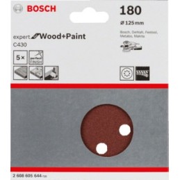 icecat_Bosch 2 608 605 644 Schleifmaschinenzubehör 5 Stück(e) Sandpapier