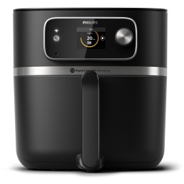 icecat_Philips 7000 series HD9880 90 fryer Single 8.3 L 2200 W Hot air fryer Black, Stainless steel