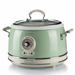 icecat_Ariete 2904 04 cuiseur à riz 3,5 L 700 W Beige, Chrome, Vert