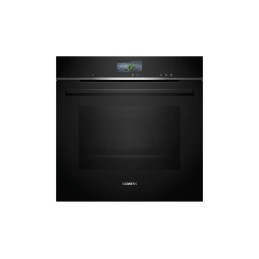 icecat_Siemens HR776G1B1 horno 71 L 3600 W A+ Negro, Acero inoxidable