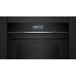 icecat_Siemens HR776G1B1 horno 71 L 3600 W A+ Negro, Acero inoxidable