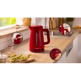 icecat_Bosch TWK3M124 electric kettle 1.7 L 2400 W Red