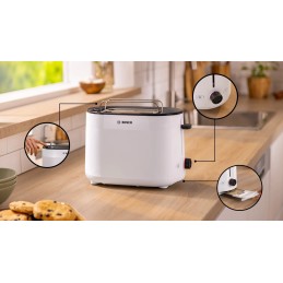 icecat_Bosch TAT2M121 toaster 6 2 slice(s) 950 W White