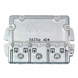 icecat_Televes 543702 cable divisor y combinador Divisor de señal para cable coaxial Acero inoxidable