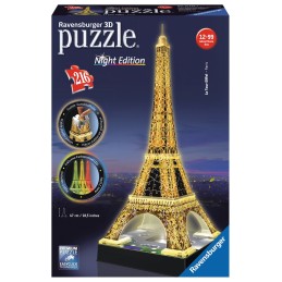 icecat_Ravensburger Eiffelturm bei Nacht Puzle 3D 216 pieza(s)